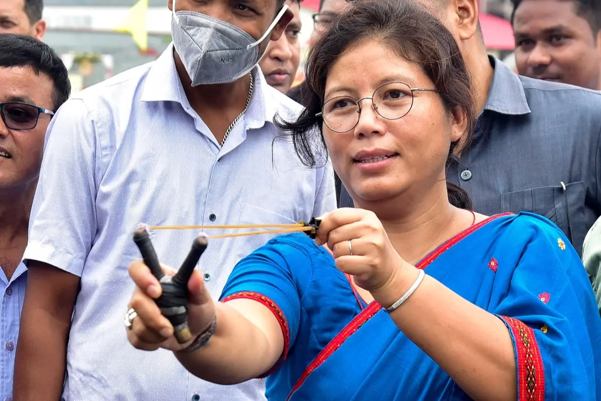 File photo | Assam Cabinet Minister for Sports & Youth Welfare Nandita Gorlosa