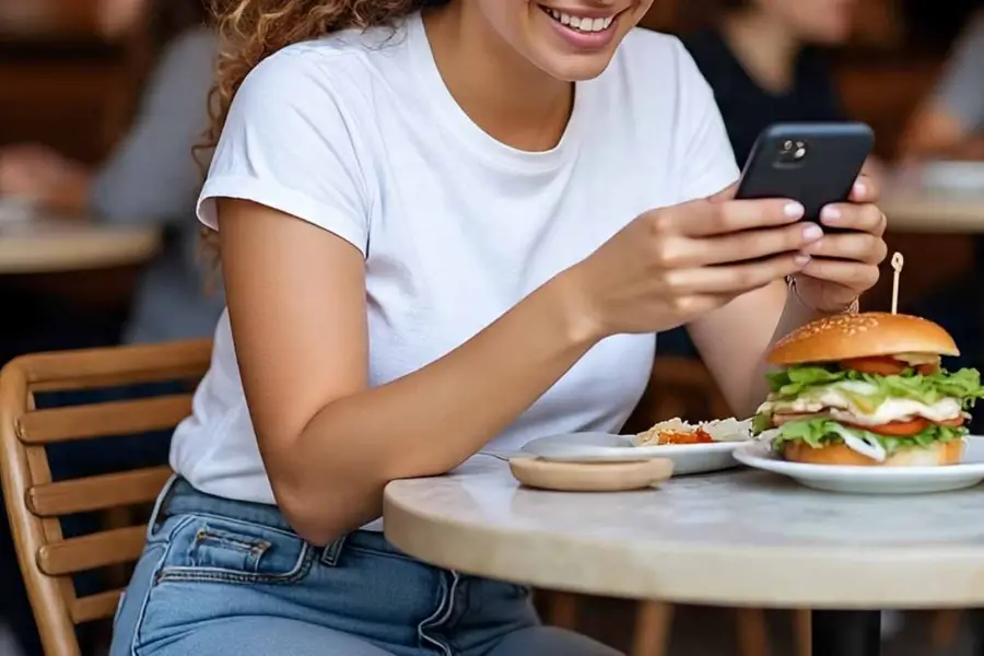 Link Between Phones and Eating
