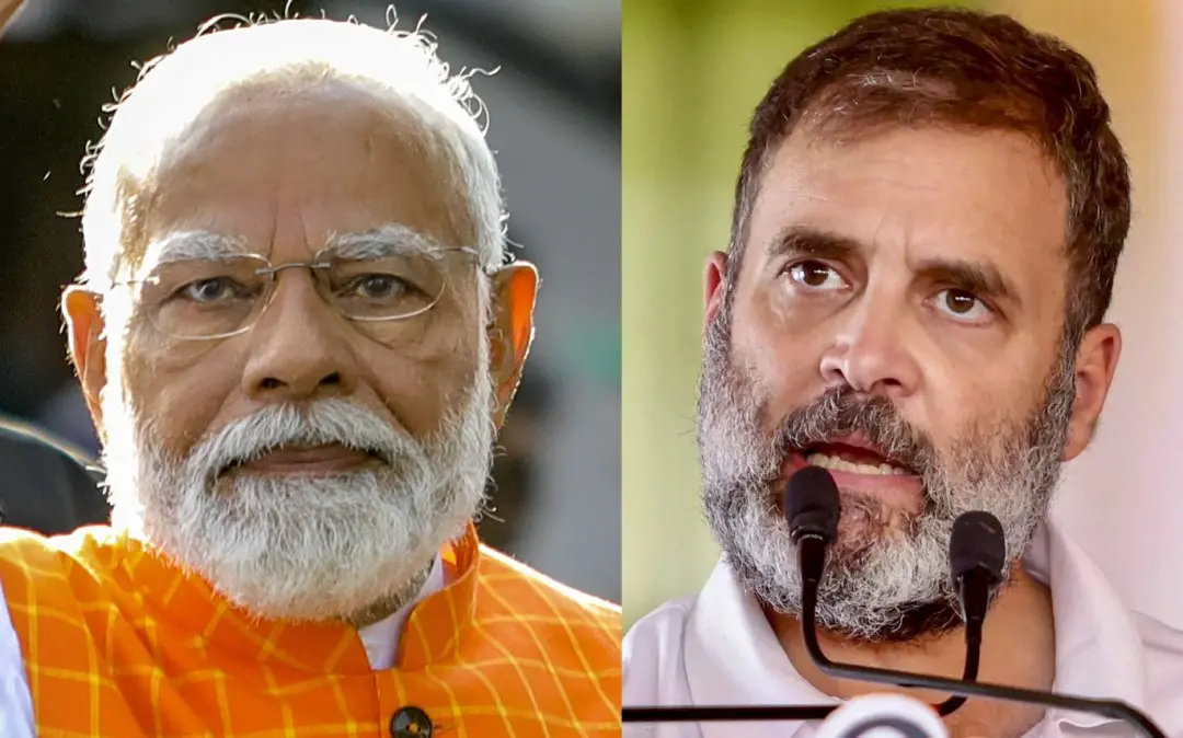 നരേന്ദ്ര മോദി, രാഹുല് ഗാന്ധി | Photo: PTI