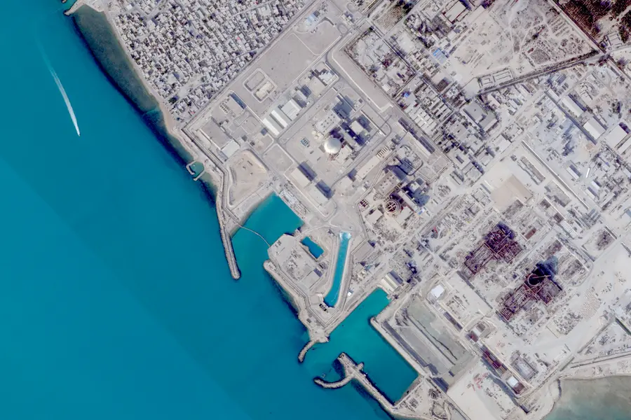 Bushehr Nuclear Power Plant in Bushehr, Iran