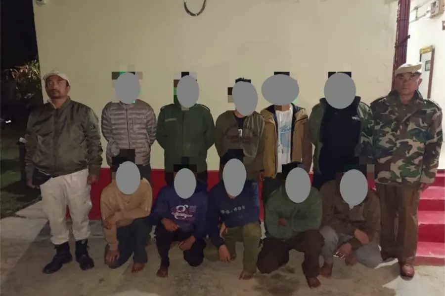 10 militants arrested near India-Myanmar border in Manipur