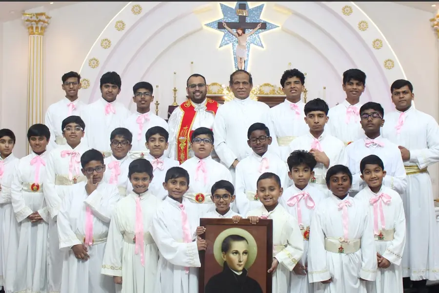 കൊപ്പേൽ സെന്റ് അൽഫോൻസ ഇടവകയിൽ 25 കുട്ടികൾ അൾത്താര ശുശ്രൂഷയിലേക്ക്