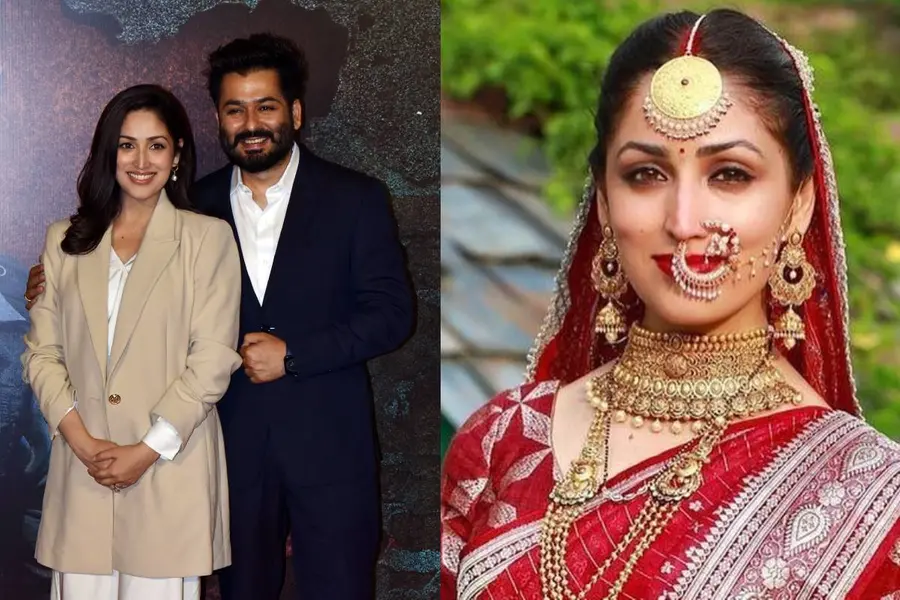 yami gautam on wedding day