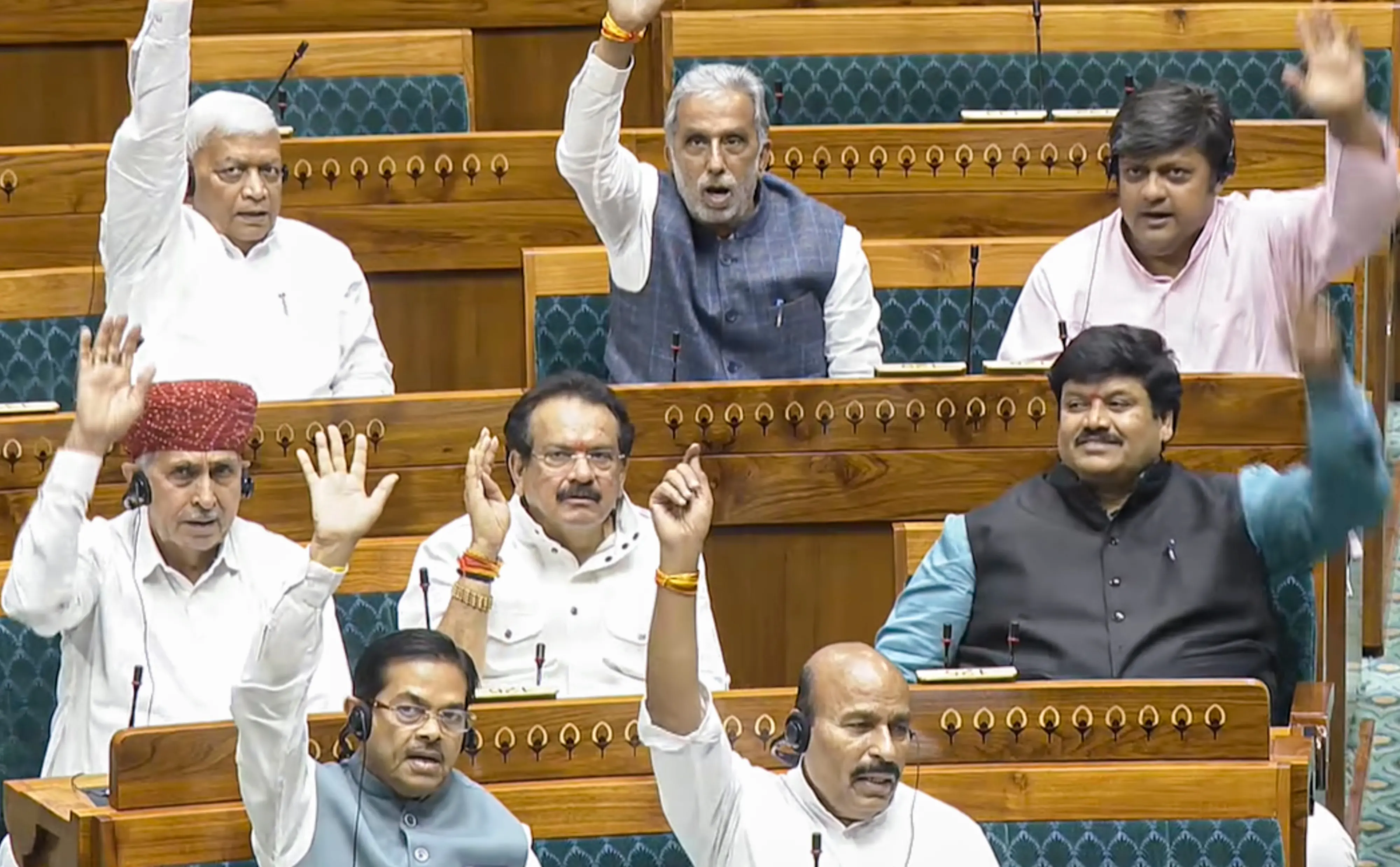 Photo: Sansad TV via PTI Photo