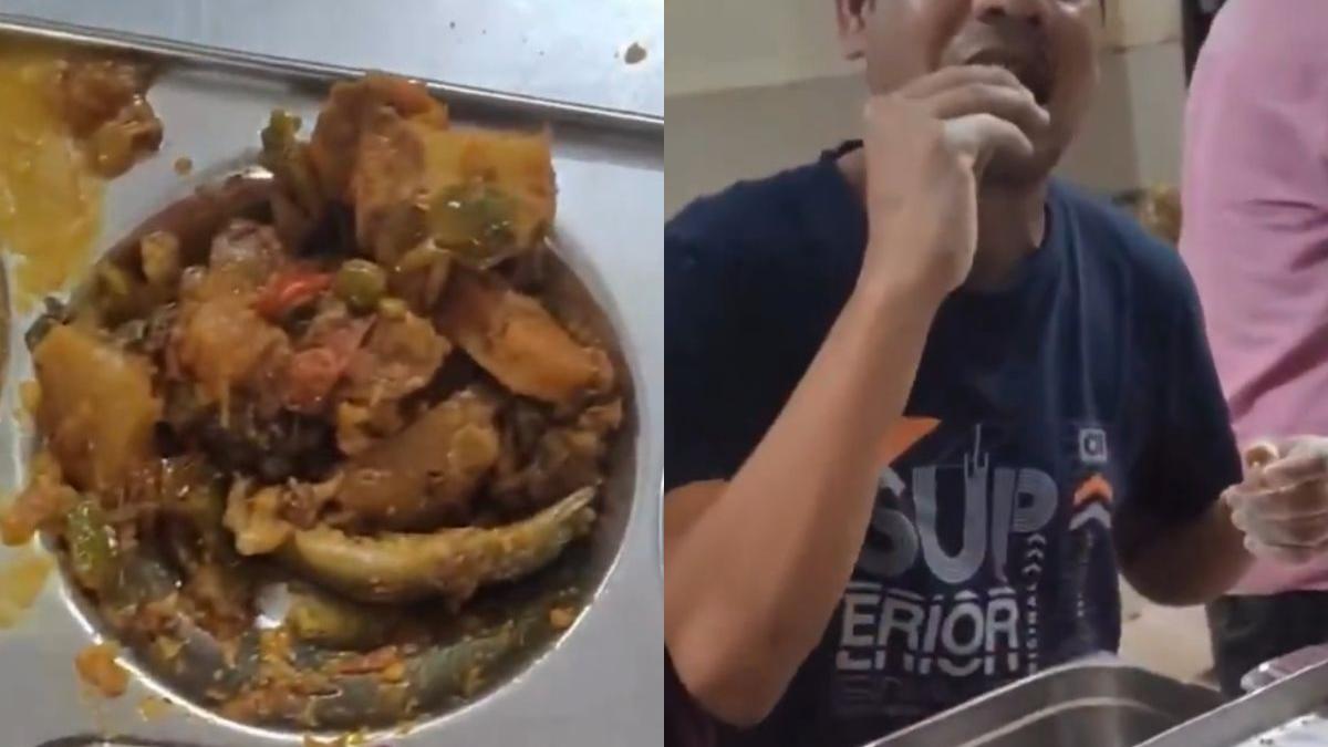 Student alleges lizard in meal, staff eats it; internet says ‘they ate the evidence’ | VIDEO