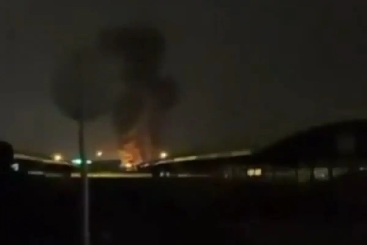 Fire at Kuwait airport | Photo: Screen grab X/@RyanRozbiani