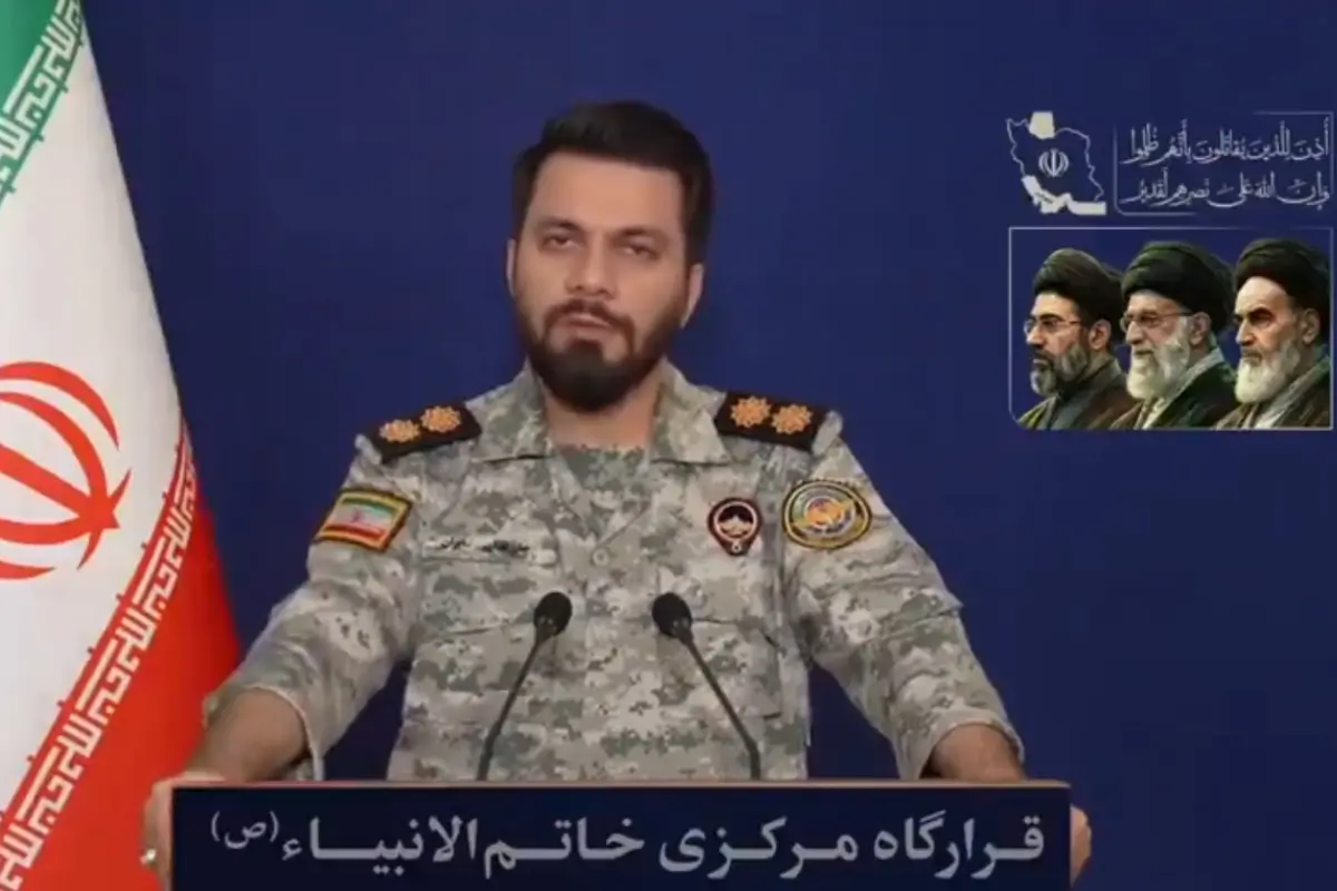 Lt. Col. Ebrahim Zolfaghari, Spokesperson for the Khatam al-Anbiya Central Headquarters