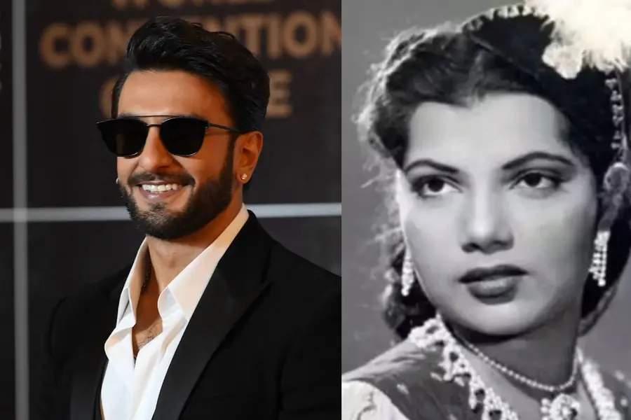 ranveer singh and grand mother