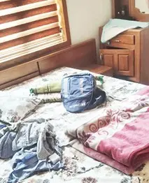 Bag abandoned inside house after gold theft in Kannur
