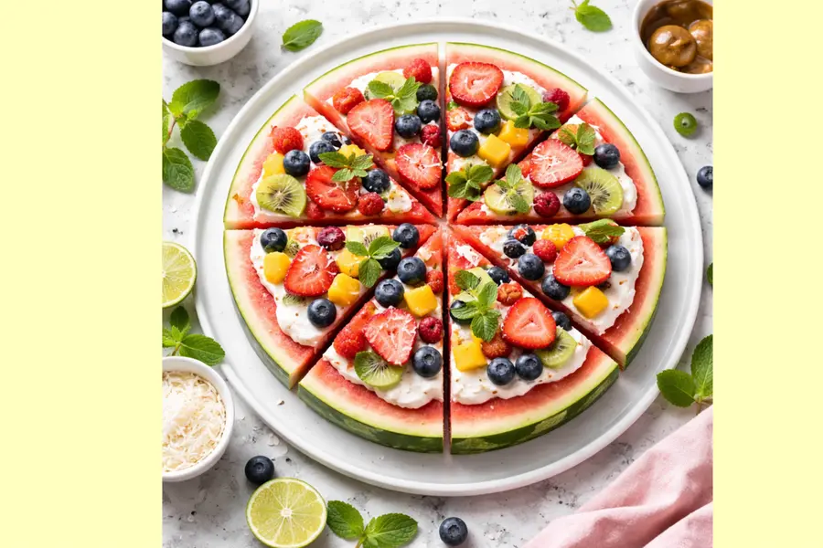 watermelon pizza