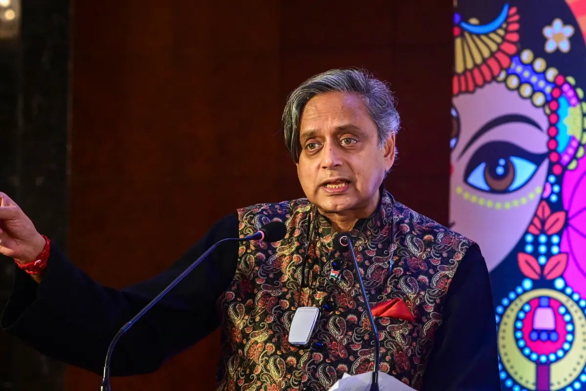 Congress MP Shashi Tharoor.| Photo: PTI