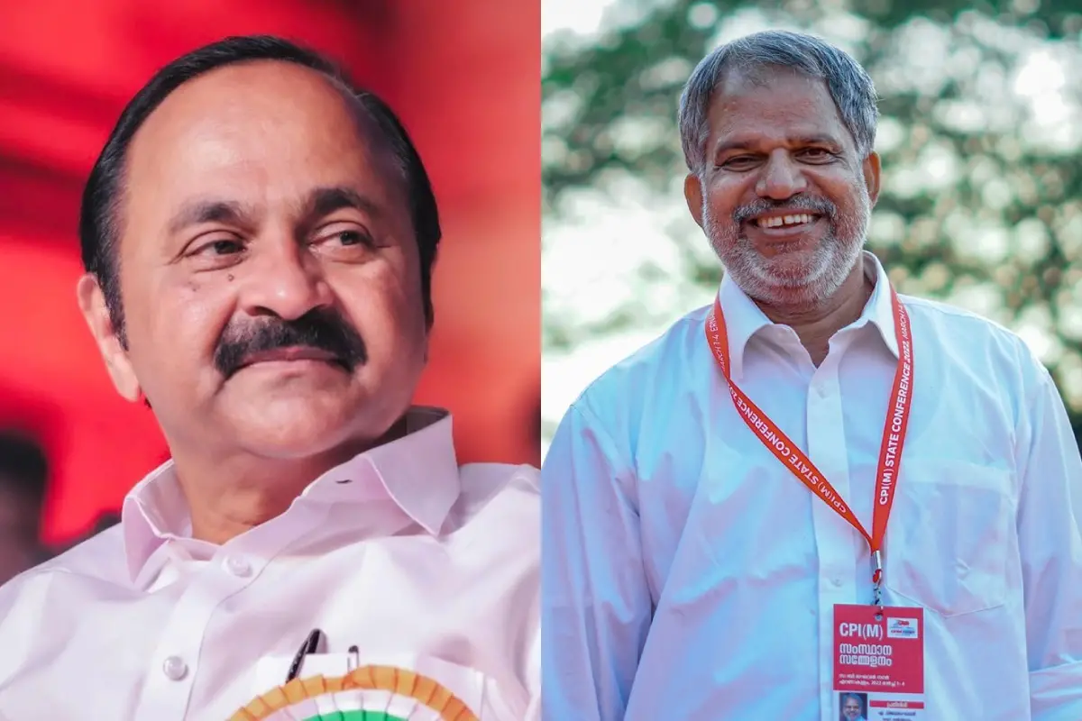 വി.ഡി. സതീശന്, എ. വിജയരാഘവന് | Photo: facebook.com