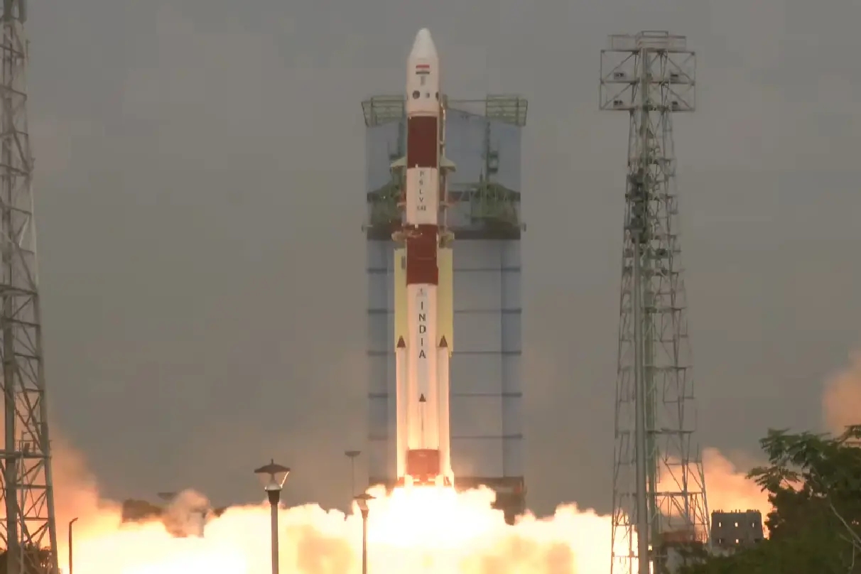 പിഎസ്എൽവി-സി 62 വിക്ഷേപിച്ചപ്പോൾ | Photo: ISRO