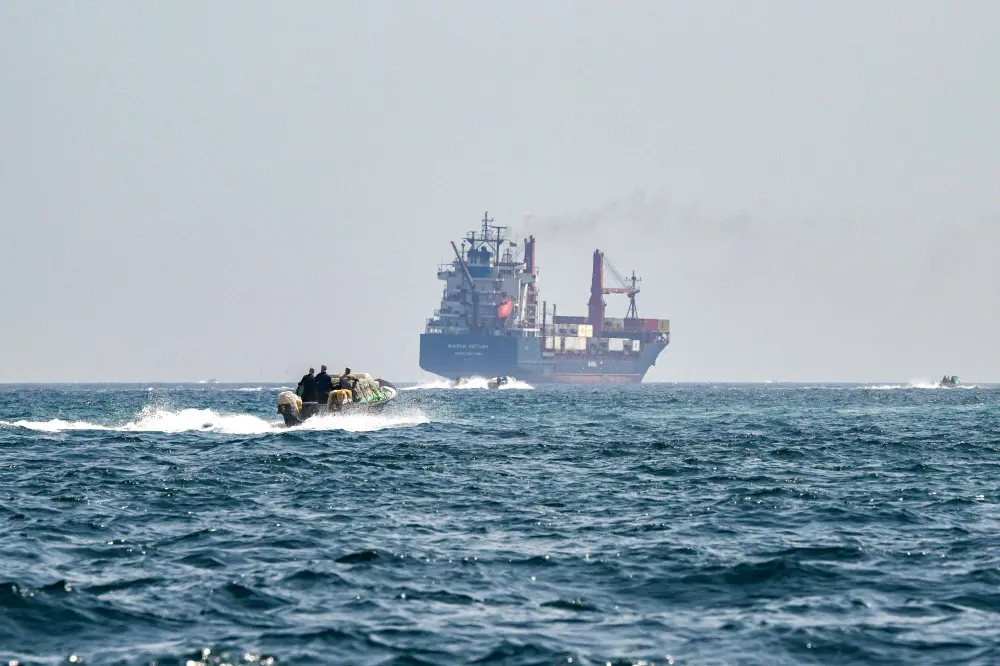 Strait of Hormuz off the coast of Khasab in Oman's northern Musandam peninsula | File AFP photo