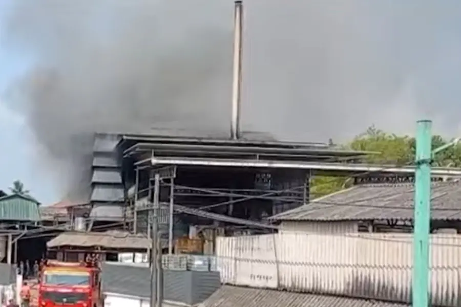 Fire breaks out at oil company in Edayar; one killed