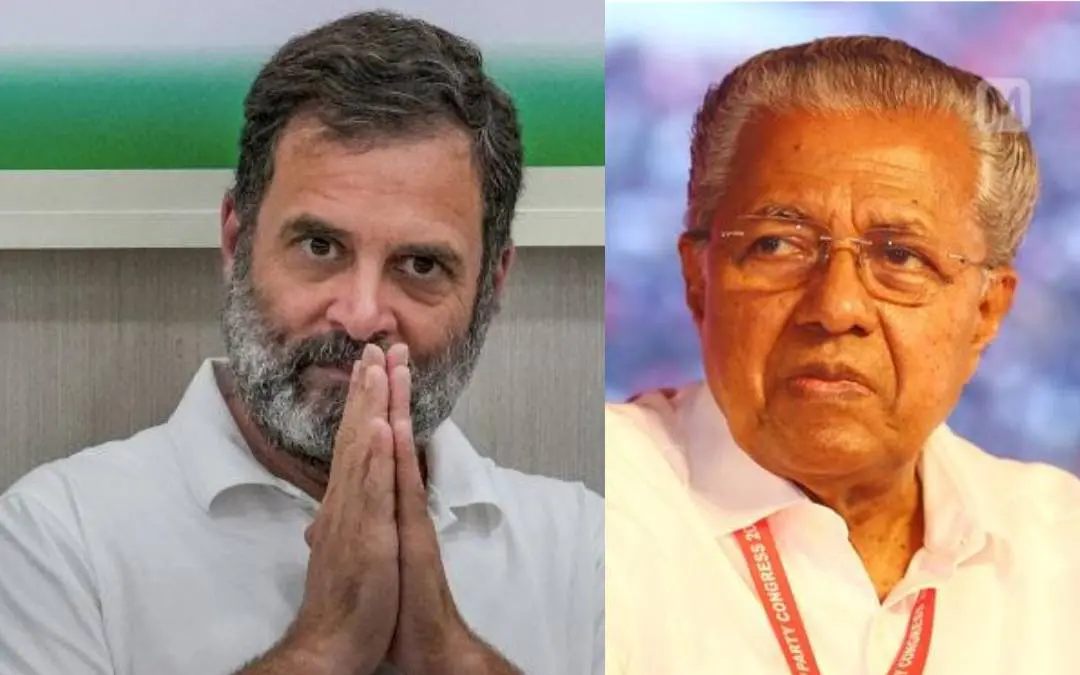 രാഹുല് ഗാന്ധി, പിണറായി വിജയന് | ഫോട്ടോ: മാതൃഭൂമി, പി.ടി.ഐ.