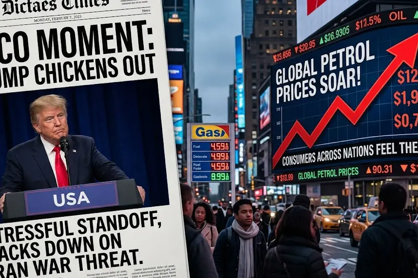 The ‘TACO Moment’? Trump backs down as oil prices surge amid Iran tensions