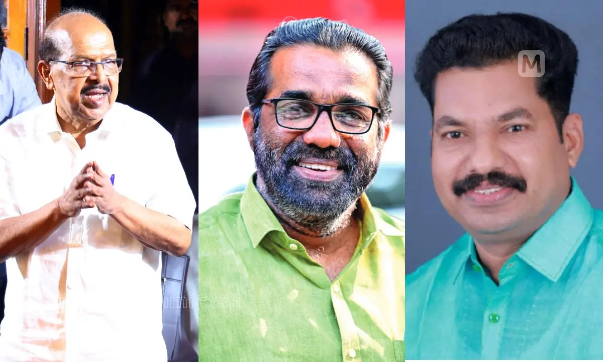 ജി. സുധാകരൻ, എച്ച്. സലാം, അരുൺ അനിരുദ്ധൻ