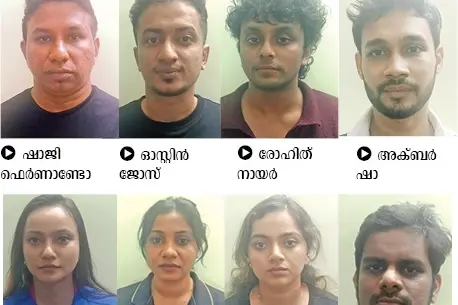 കൊച്ചിയിൽ വൻ ലഹരിവേട്ട; ഡോക്ടറും അഭിഭാഷകനും അടക്കം 8 പേർ പിടിയിൽ, സംഘത്തിൽ യുവതികളും