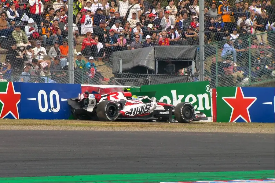 Oliver Bearman F1 Crash