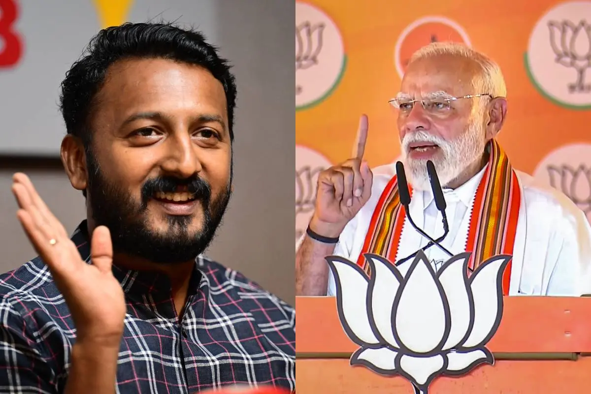 രാഹുൽ മാങ്കൂട്ടത്തിൽ, നരേന്ദ്ര | മോദി ഫോട്ടോ - പി.ടി.ഐ.