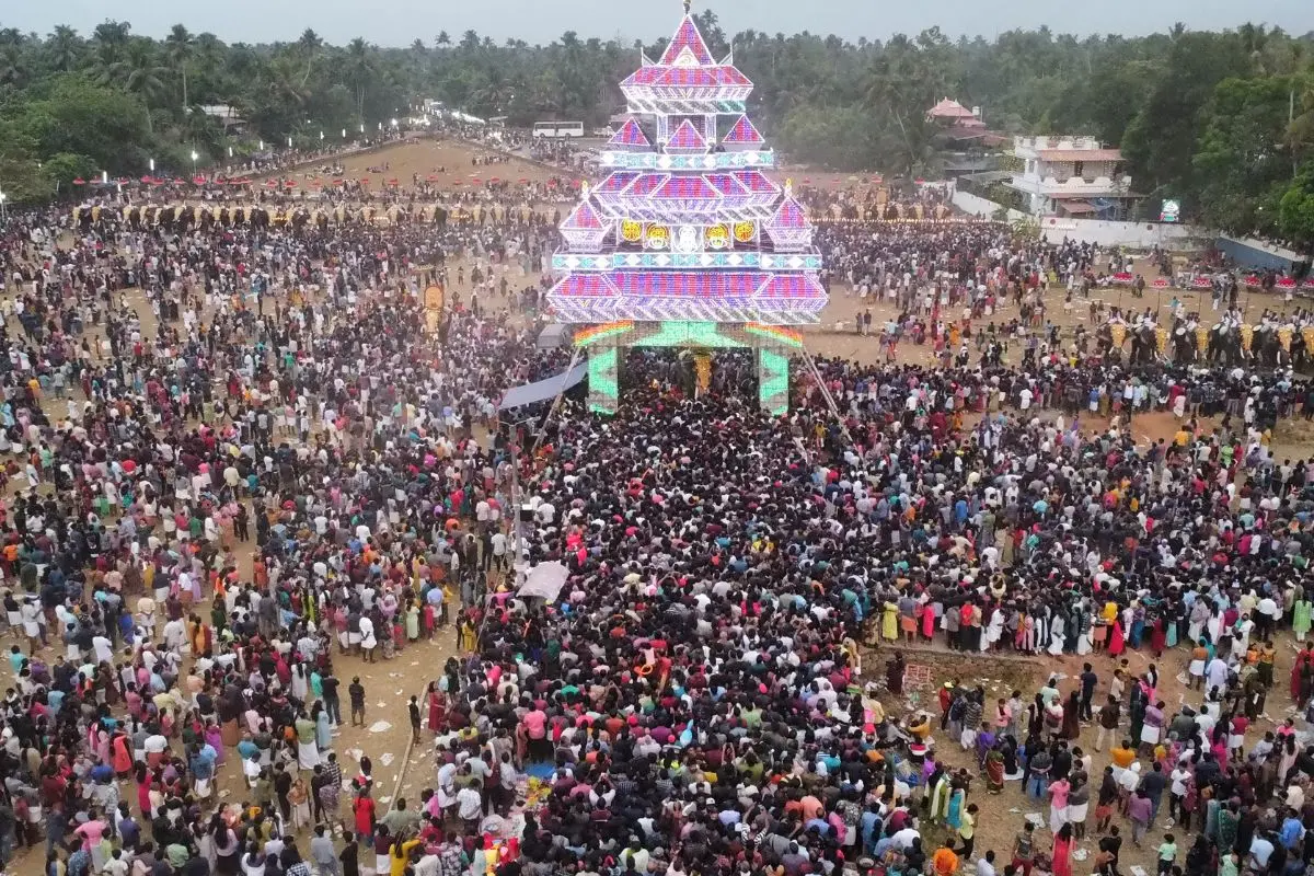 Arattupuzha Pooram | Photo: Mathrubhumi Archives