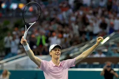 Miami Open: Sinner wins final; joins Federer as Sunshine Double achiever