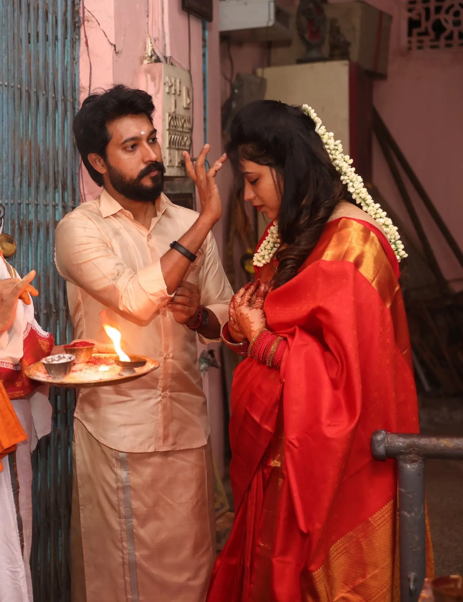 മാധംപട്ടി രംഗരാജ്, ജോയ് ക്രിസിൽഡ| ഫോട്ടോ: Photo: X/ Joy Crizildaa