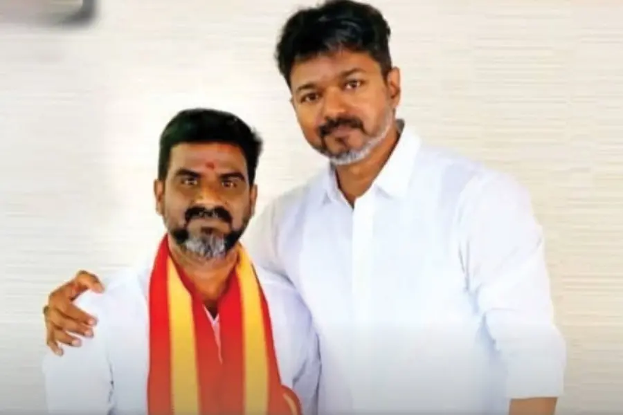 Poonamallee candidate, R. Prakasam