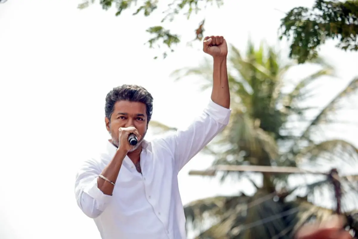 Tamilaga Vettri Kazhagam (TVK) President Vijay | Photo: ANI
