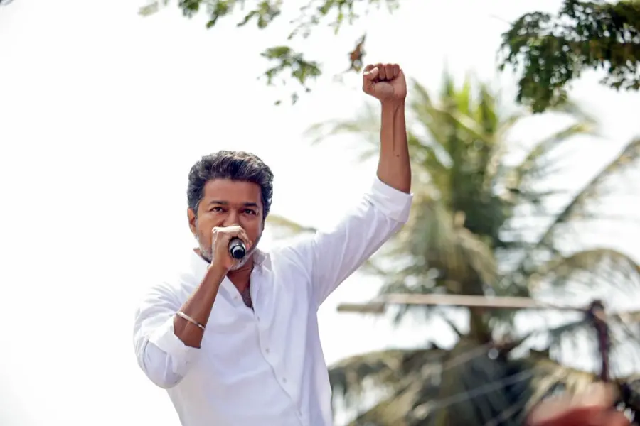 Tamilaga Vettri Kazhagam (TVK) President Vijay