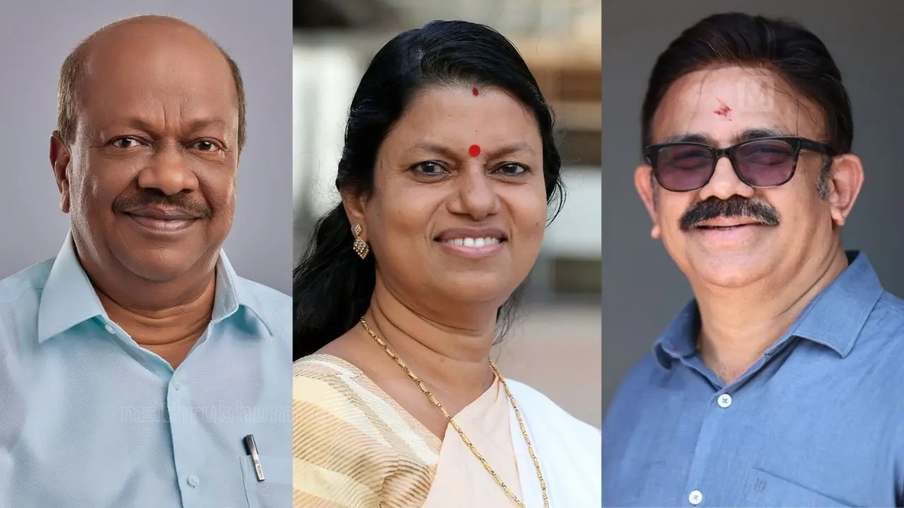 എസ്. ജയമോഹന്, ബിന്ദു കൃഷ്ണ, എന്. പ്രതാപ് കുമാര് (ഫയൽചിത്രം)
