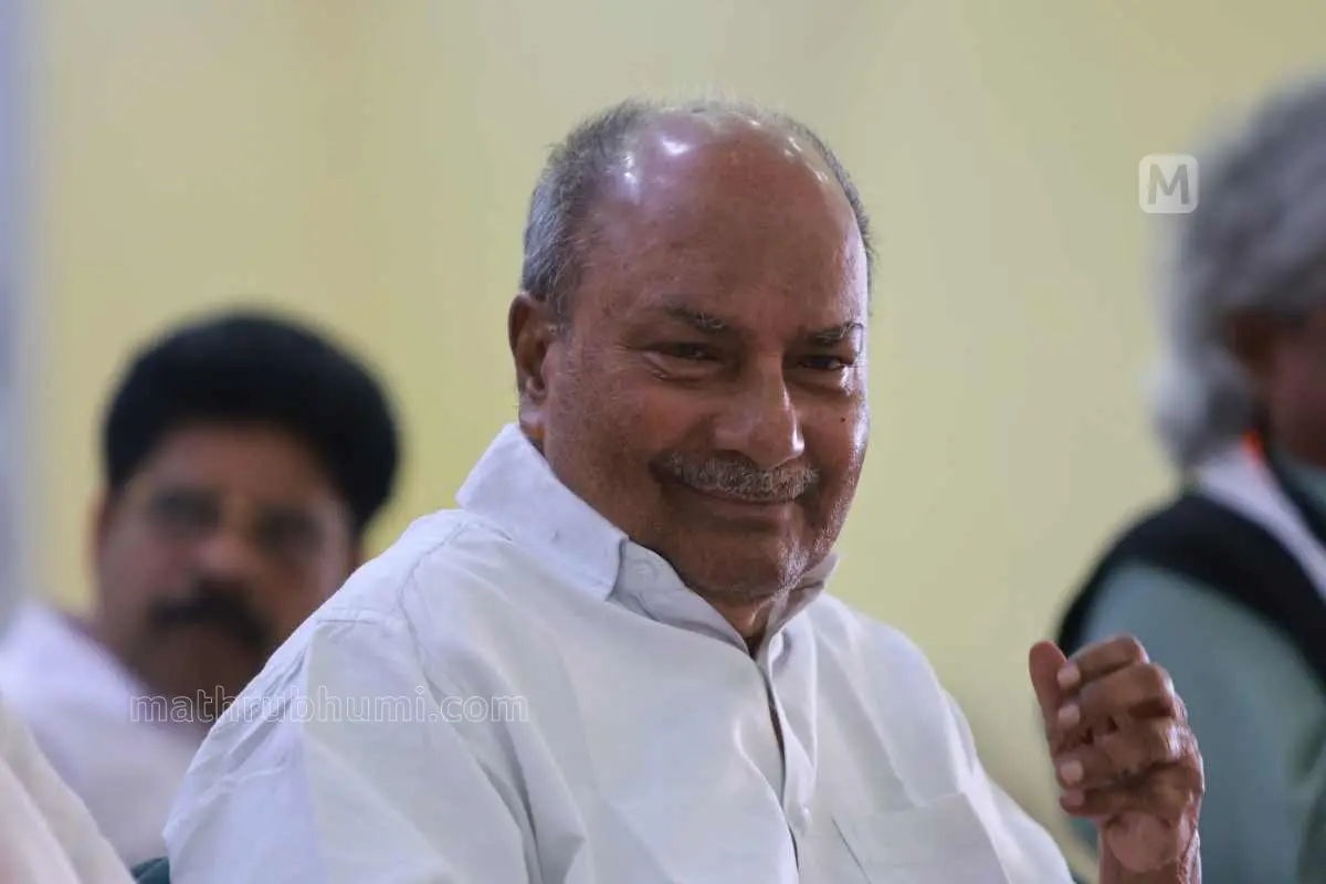 എ.കെ. ആന്റണി | ഫയല്ചിത്രം | ഫോട്ടോ: എസ്. ശ്രീകേഷ്/ മാതൃഭൂമി