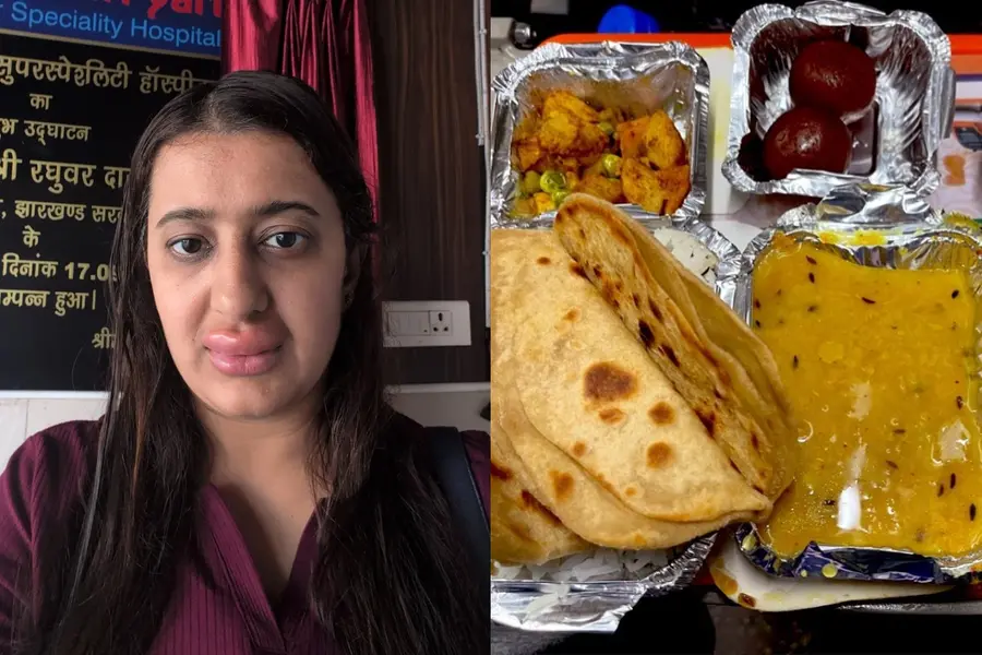 Vande Bharat food