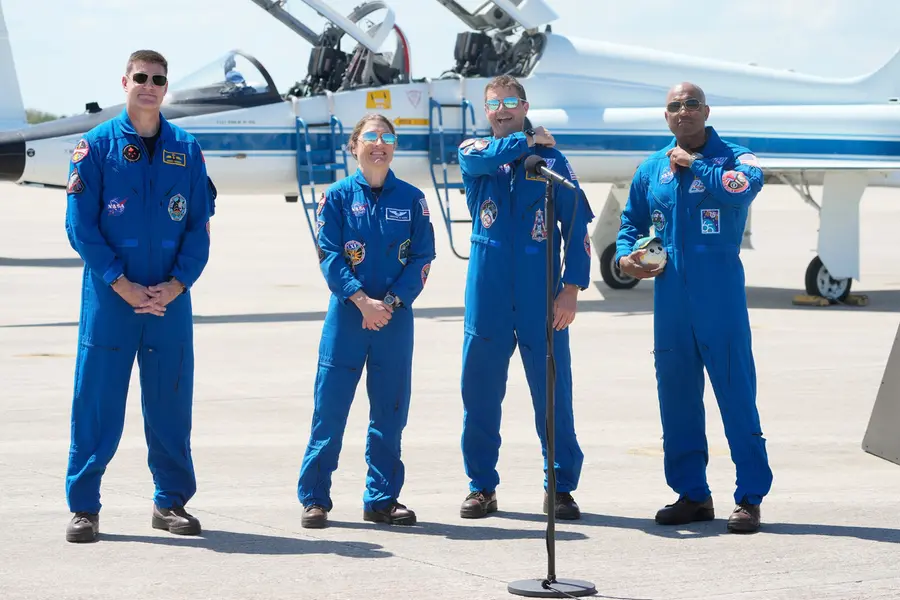 Jeremy Hansen, Christina Koch, Reid Wiseman, Victor Glover