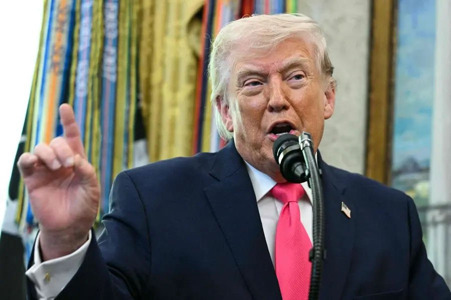 US President Donald Trump