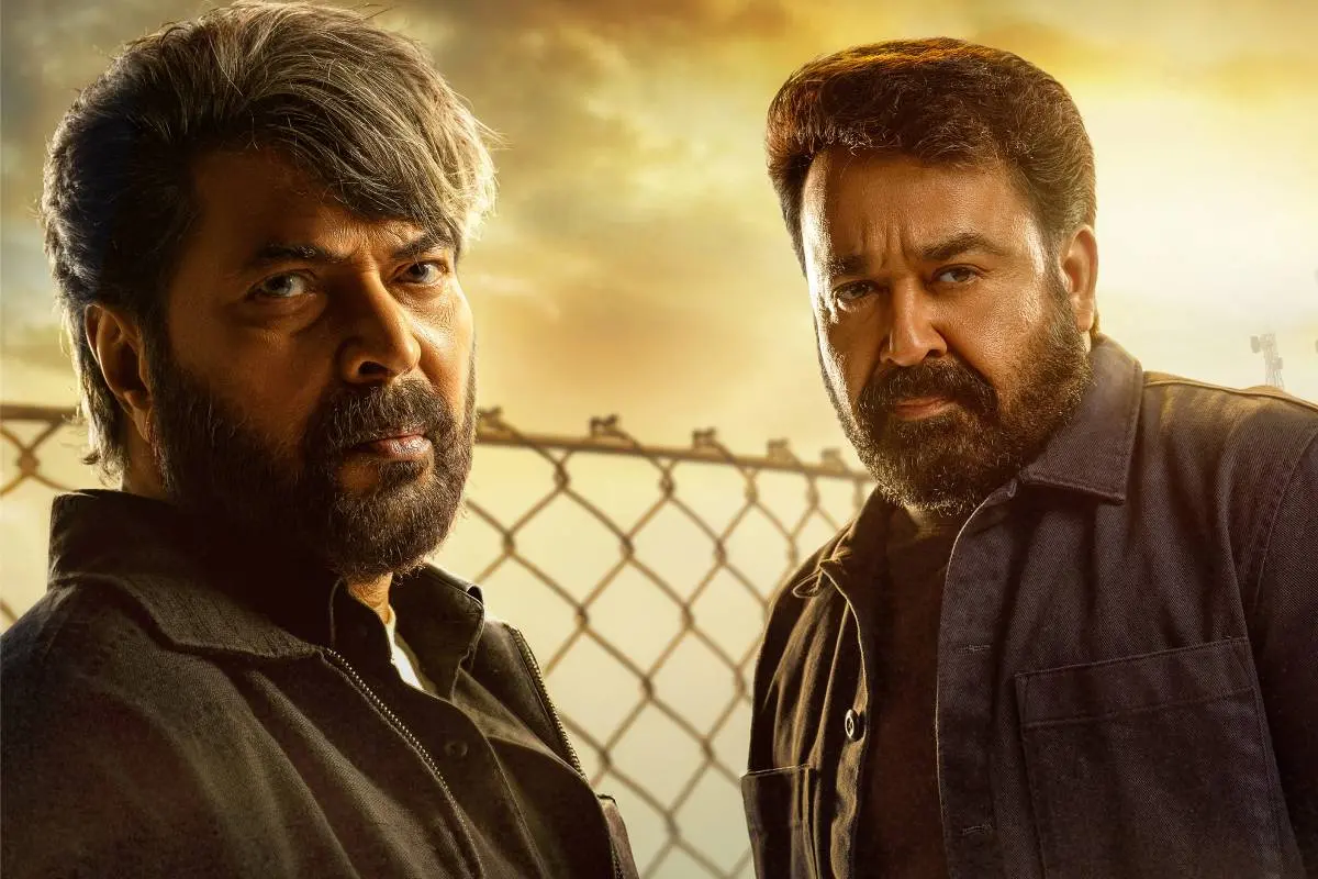 പേട്രിയറ്റ് എന്ന ചിത്രത്തിൽ മമ്മൂട്ടിയും മോഹൻലാലും | ഫോട്ടോ: അറേഞ്ച്ഡ്