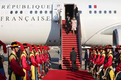 Emmanuel Macron in South Korea: Summit, War Memorial visit and K-Pop dinner