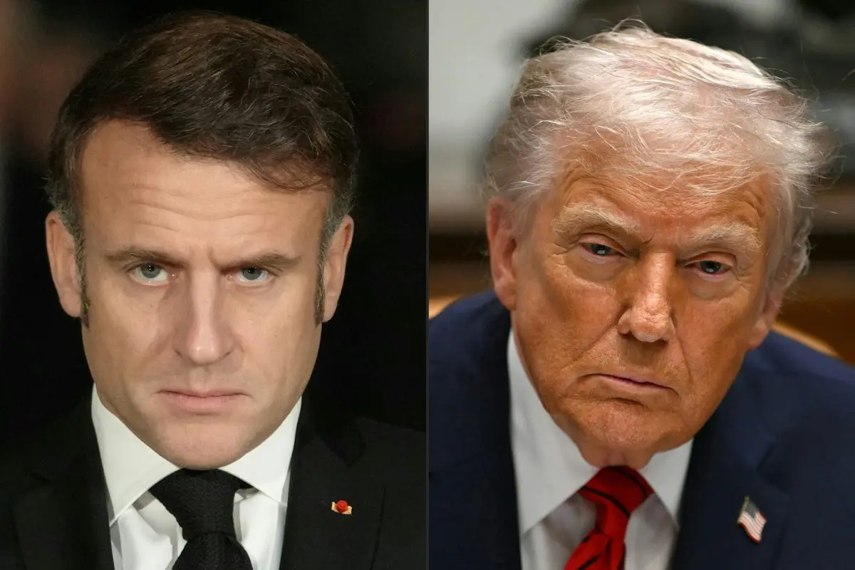 Emmanuel Macron, Donald Trump | File Photo: AFP