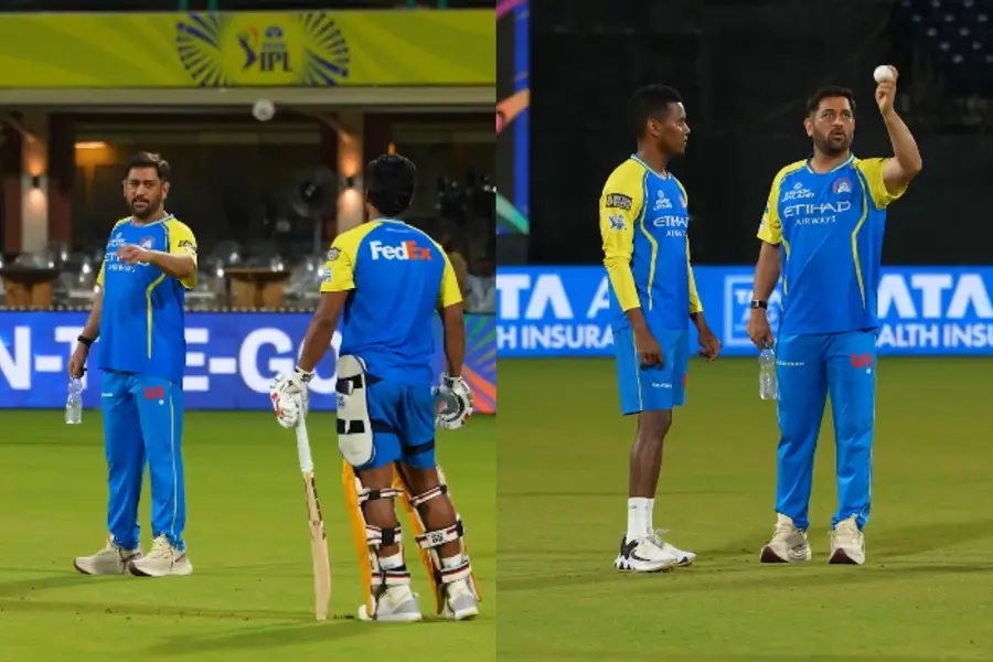 MS Dhoni CSK vs PBKS