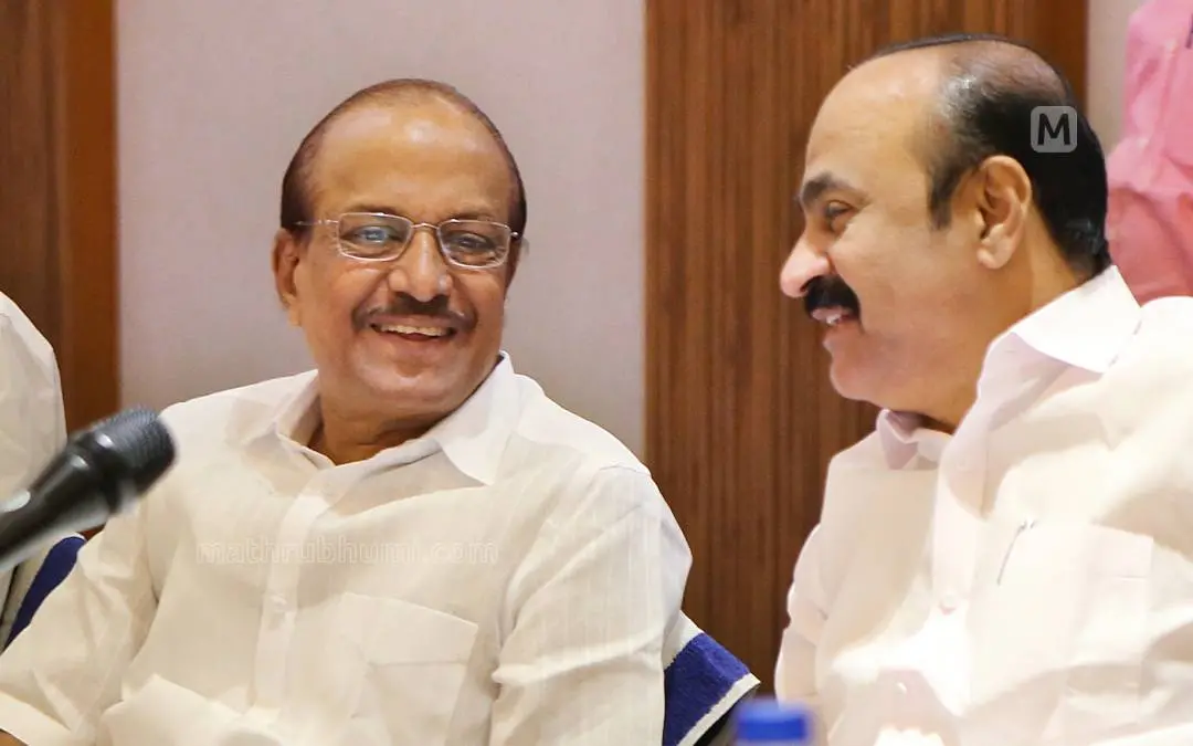 PK Kunhalikutty, VD Satheesan | Photo: Mathrubhumi