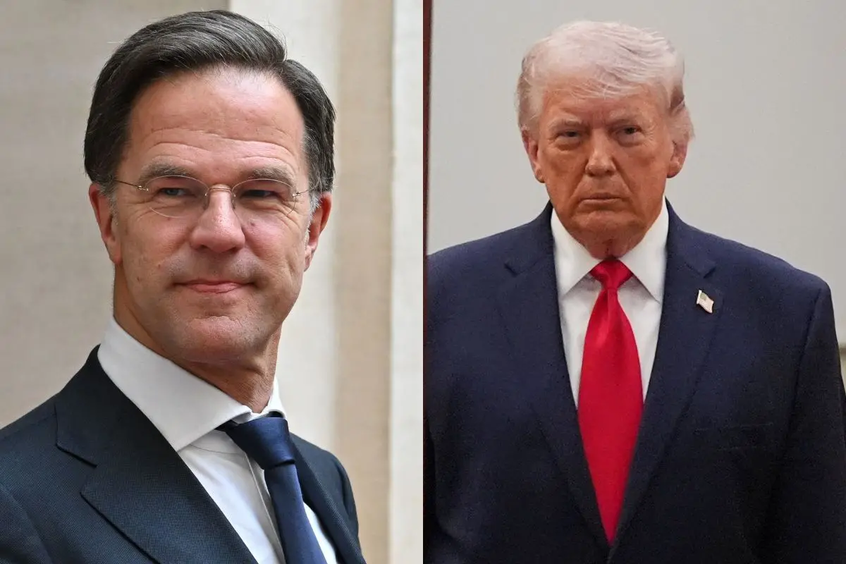 Mark Rutte, Donald Trump | Photo: AFP