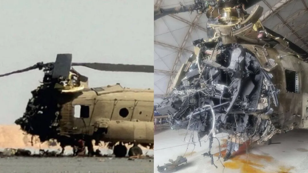 Iranian drone hits US Chinook helicopter at Kuwait base, aircraft damaged | Mathrubhumi English