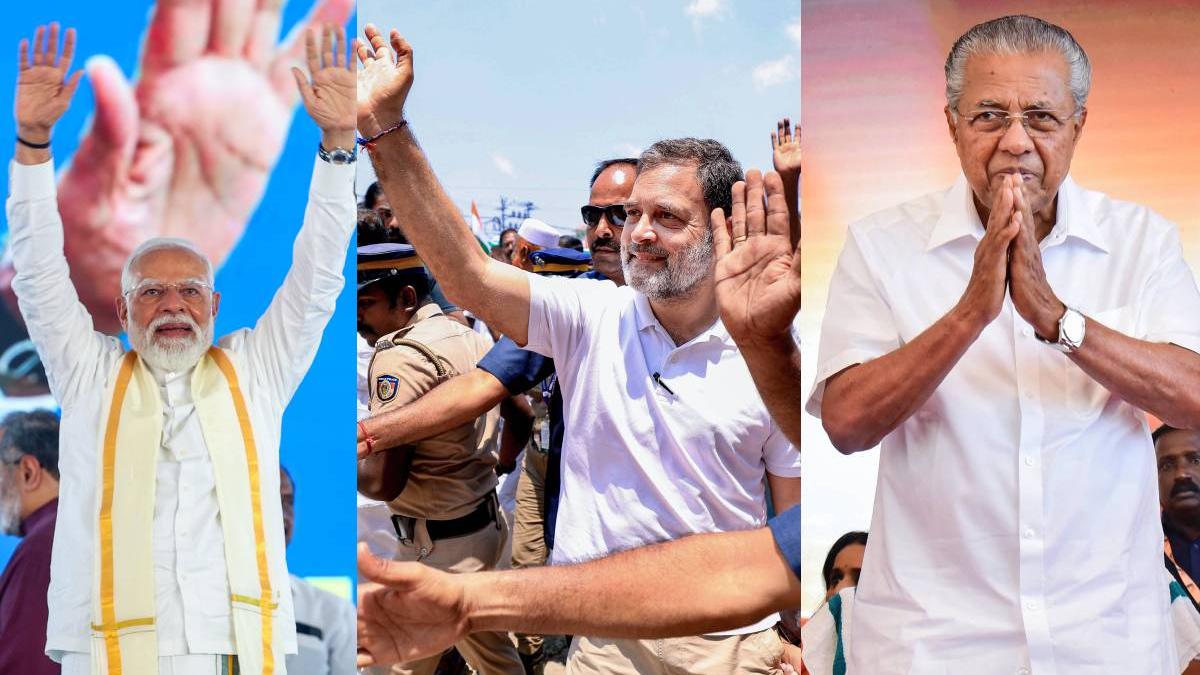 Campaigning reaches fever pitch as PM Modi and Rahul return to Kerala; CM Pinarayi tours Dharmadam