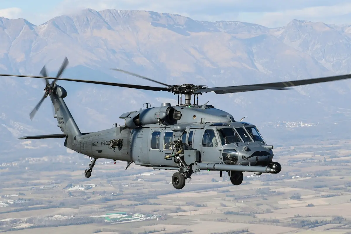 US HH-60W helicopter.| Photo: AFP