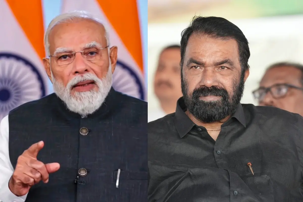 നരേന്ദ്ര മോദി, വി.ശിവന്കുട്ടി | Photo: PTI