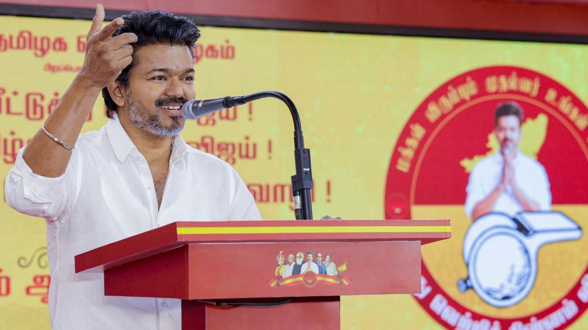 TVK chief Vijay promises ₹25 lakh medical insurance, free power in Puducherry