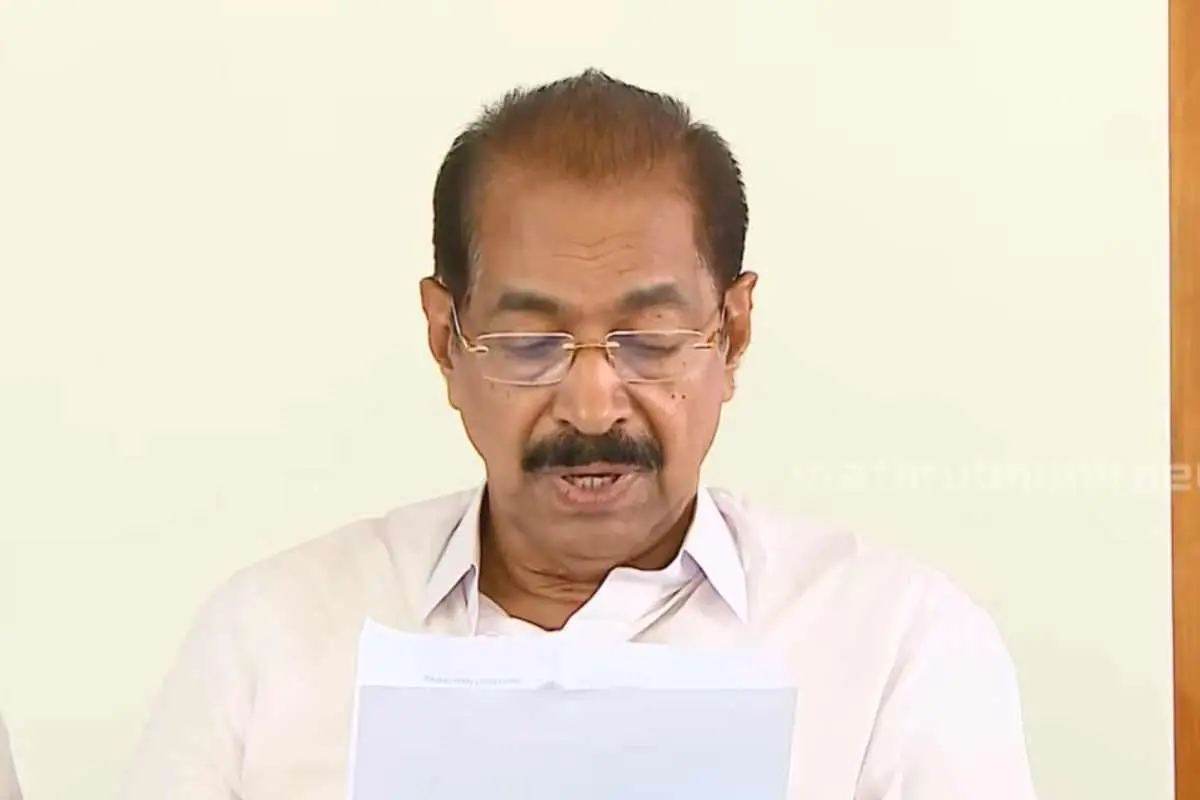 Sunny Joseph | Screengrab: Mathrubhumi News