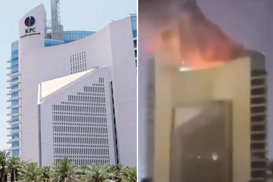 Drone attack caused a fire at the Shuwaikh oil sector complex in Kuwait