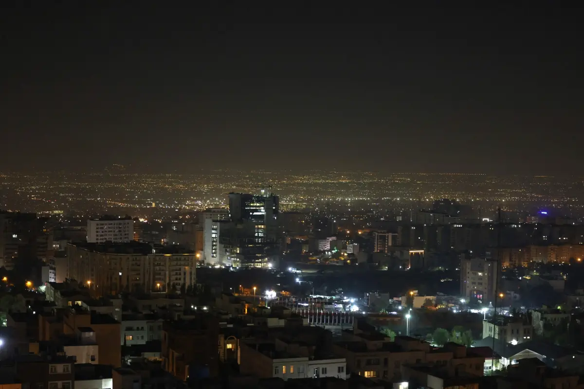 File photo | A general view of Tehran after several explosions were heard in Tehran | Photo: AFP